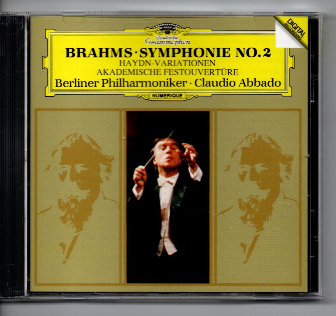 Brahms: Symphonie 2 / Haydn Variations - Claudio Abbado