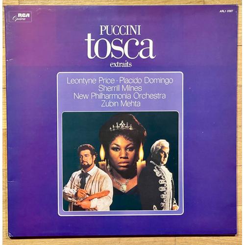 Puccini- Tosca -Extraits-Placido Domingo-Etc..33 T (Voir Détails Plus Bas)