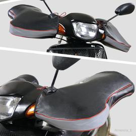 Acheter Gants de guidon de moto coupe-vent imperméables, mitaines de moto,  manchon de guidon noir