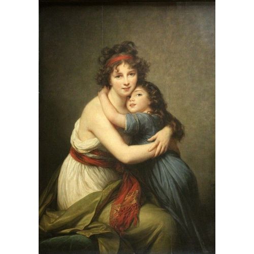 Elisabeth Vigée-Lebrun : Madame Vigée-Lebrun Et Sa Fille, 1789 - Puzzle 204 Pièces