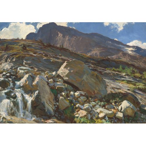 John Singer Sargent : Col Du Simplon, 1911 - Puzzle 204 Pièces