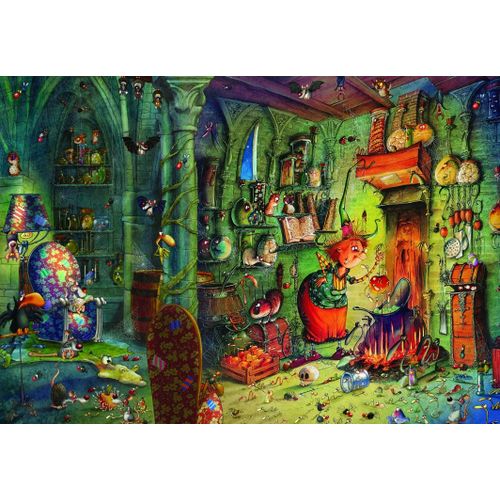 François Ruyer - Dans La Cuisine! - Puzzle 12 Pièces