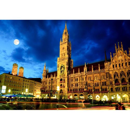Deutschland Edition - München, Rathaus - Puzzle 12 Pièces