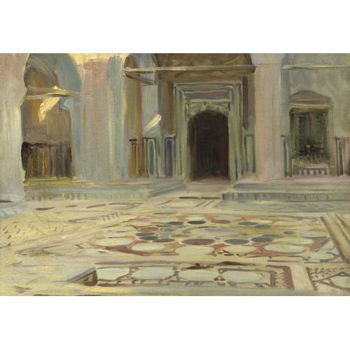 John Singer Sargent : Dallage Au Caire, 1891 - Puzzle 12 Pièces