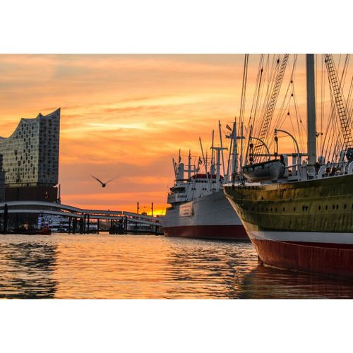 Deutschland Edition - Hamburger Hafen Mit Elbphilharmonie - Puzzle 12 Pièces