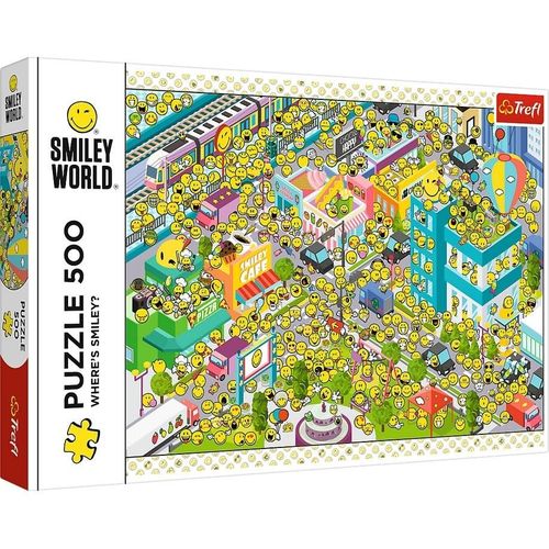 Smiley World - Puzzle 500 Pièces
