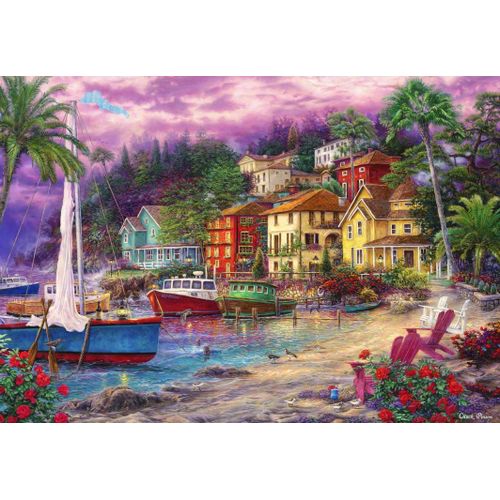 Chuck Pinson - On Golden Shores - Puzzle 12 Pièces