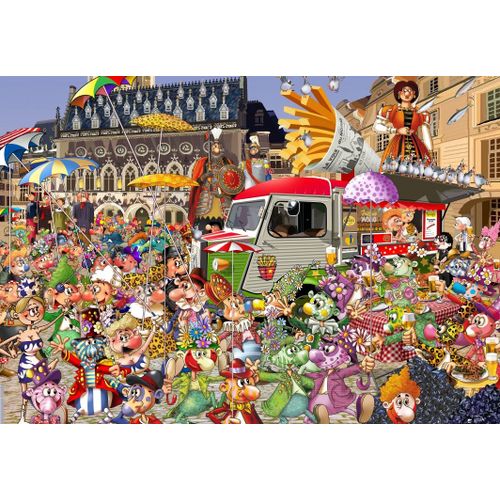 Grande Braderie De Lille - Puzzle 12 Pièces