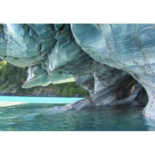 Grotte De Marbre Bleu, Chili - Puzzle 12 Pièces