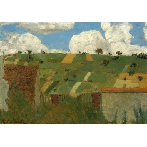 Edouard Vuillard : Paysage D'ile De France, 1894 - Puzzle 12 Pièces