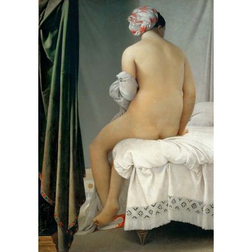 Jean-Auguste-Dominique Ingres : La Baigneuse Valpinçon, 1808 - Puzzle 12 Pièces