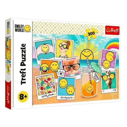 Puzzle Pièces Xxl - Smiley World - Puzzle 300 Pièces