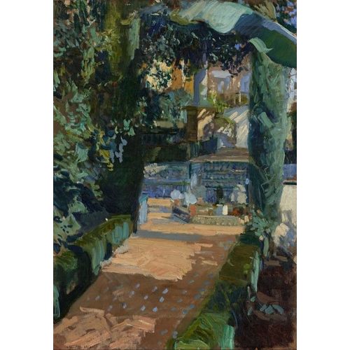 Joaquin Sorolla Y Bastida : Court Of The Dances, Alcázar, Sevilla, 1910 - Puzzle 204 Pièces
