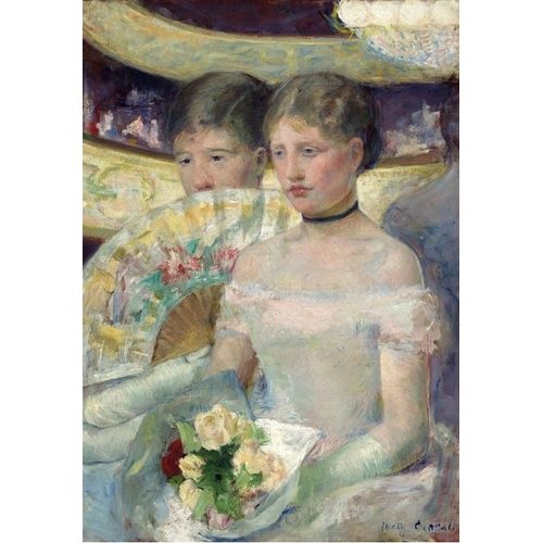 Mary Cassatt : The Loge, 1882 - Puzzle 12 Pièces