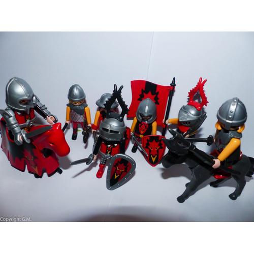 Playmobil - Chevaliers du dragon rouge