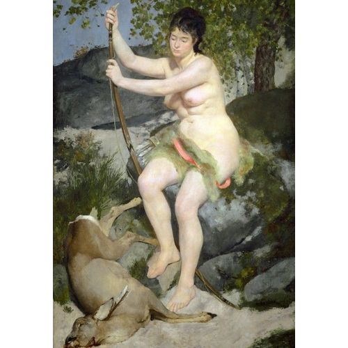 Auguste Renoir : Diana, 1867 - Puzzle 12 Pièces