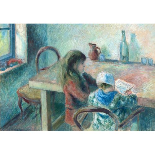 Camille Pissarro : Les Enfants, 1880 - Puzzle 12 Pièces