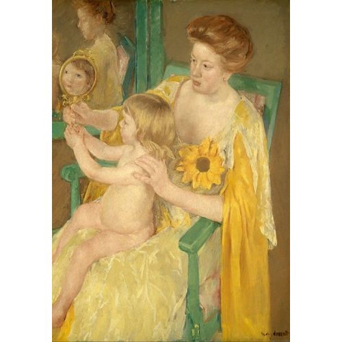 Mary Cassatt : Mère Et Enfant, 1905 - Puzzle 12 Pièces