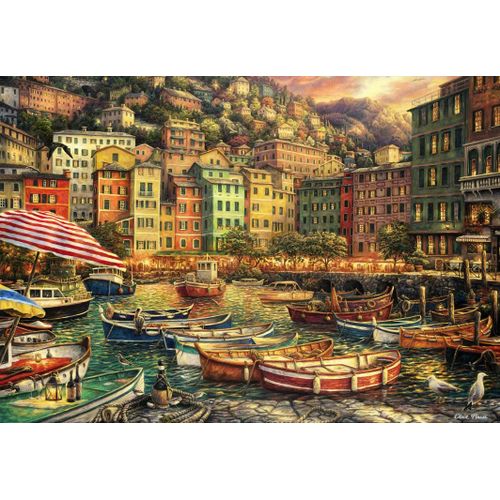 Chuck Pinson - Vibrance Of Italy - Puzzle 12 Pièces