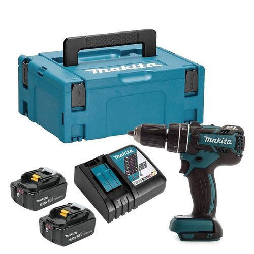 Perceuse à percussion 18V LXT (2x4.0 Ah) en MAKPAC - MAKITA DHP480RMJ