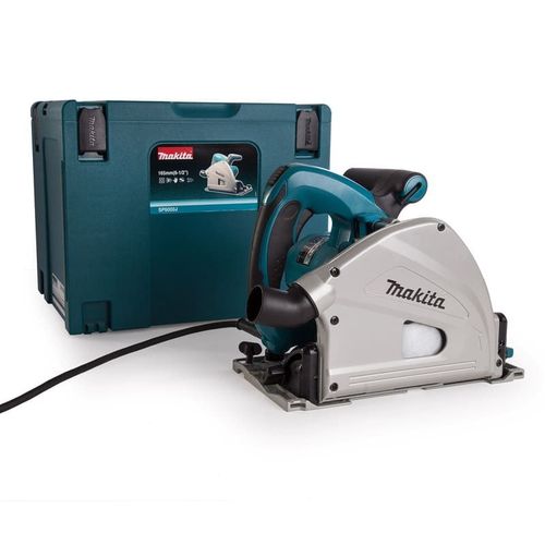 Scie plongeante 1300 W Ø165 mm en MAKPAC + lame bois 24 dents - MAKITA SP6000J
