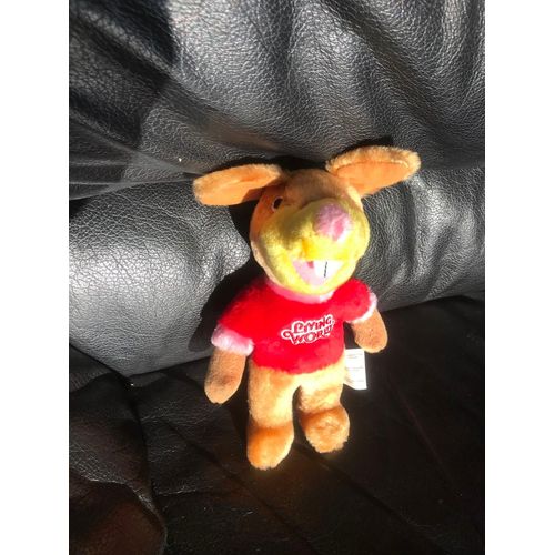 Peluche Doudou Lapin Kinder Living World 20cm