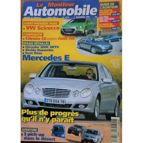Le Moniteur Automobile N°1376 - Chrysler 300c Srt8 - Skoda Roomster 1.6 16v, 1.4 Tdi 80 & 1.9 Tdi - Seat Ibiza 1.4 85 & 1.4 Tdi 80 - Mercedes E 200 Cdi, 220 Cdi & 280 Cdi