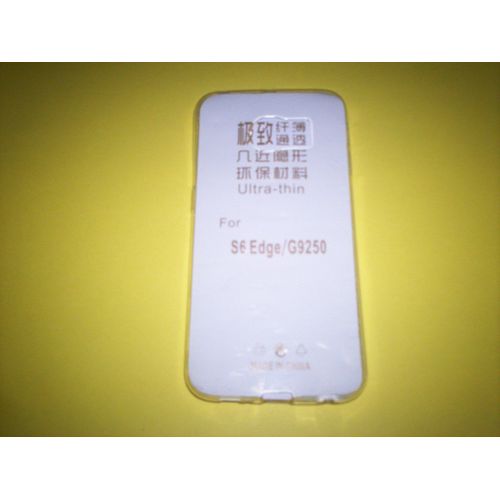 Coque Silicone Samsung Galaxy S6 Edge G9250 Transparente