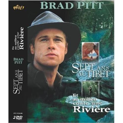 Coffret Brad Pitt : Sept Ans Au Tibet + Et Au Milieu Coule Une Rivière - Pack