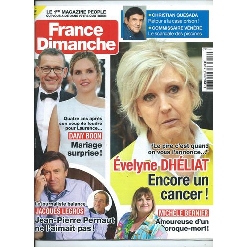 France Dimanche 30/09/2022 Zazie, Mimie Mathy, Michel Sardou, Étienne Daho, Christophe Willem, Jeanne Mas, Céline Dion, Sofia Essaïdi, Arnaud Askoy / J. Brel, Mouloudji, Dany Boon, Florence Foresti