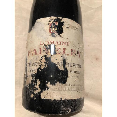 Gevrey-Chambertin 1er Cru La Combe Aux Moines Faiveley 2010 (Rouge)