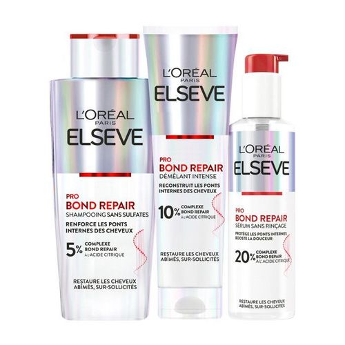 L'oréal Paris Elseve Pro Bond Repair - La Routine Protectrice Des Cheveux Abîmés 