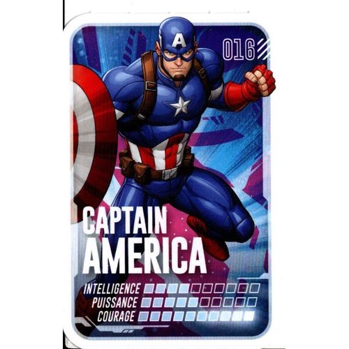 Carte Marvel Captain America 016 Leclerc 2022