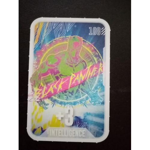 Carte Marvel Intelligence +3 N108 Leclerc 2022