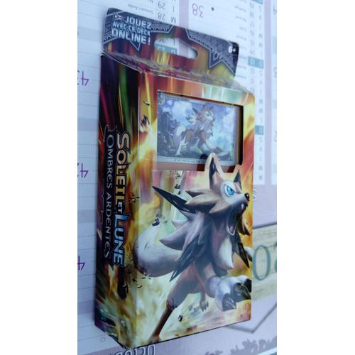 Deck Sl03 Ombres Ardentes - Rocher Stable -Avec Lougaroc - Pokemon