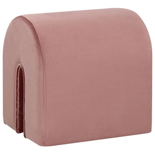 Pouf Modoc Rose Velours
