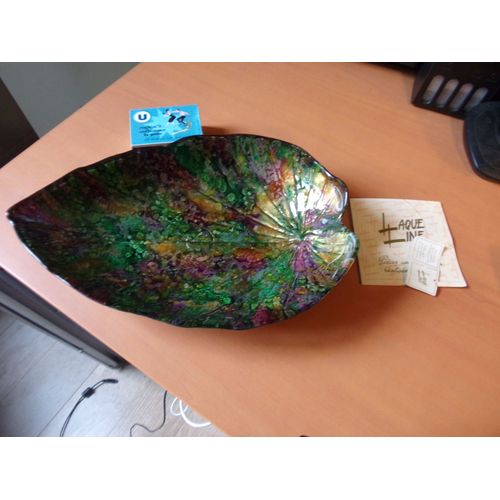 Plat Laque Line Pièce Unique