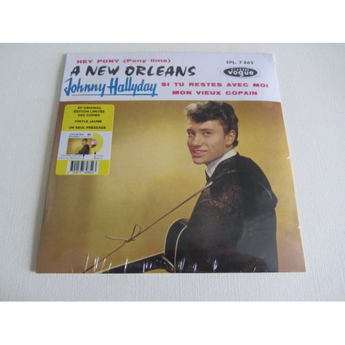 A New Orleans - Mon Vieux Copain - Hey Pony - Si Tu Restes Avec Moi (Vinyle Jaune À Tirage Très Limite 500ex.)
