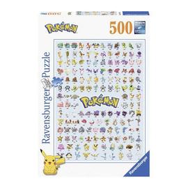 Puzzle Adulte Pokemon Le Challenge - 1000 Pieces - Collection Dessin Anime  - Bulbizar - Pikachu - Salameche - Tortank - Cdiscount Jeux - Jouets