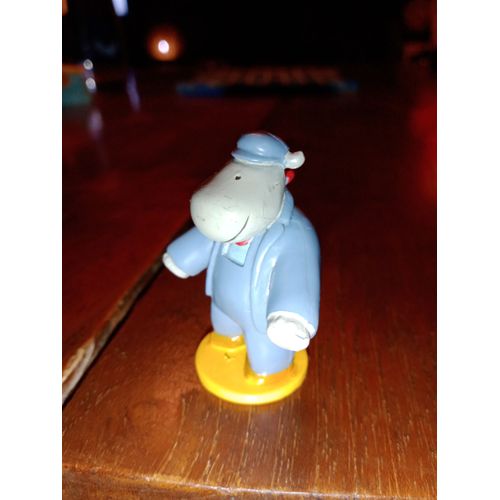 Figurine Hippopotame Cheminot Série Babar Nelvana 2002