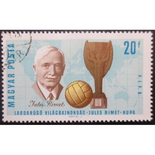 Hongrie N°1832 Coupe Du Monde De Football Angleterre 1966 Oblitéré