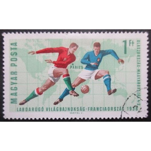 Hongrie N°1835 Coupe Du Monde De Football Angleterre 1966 Oblitéré