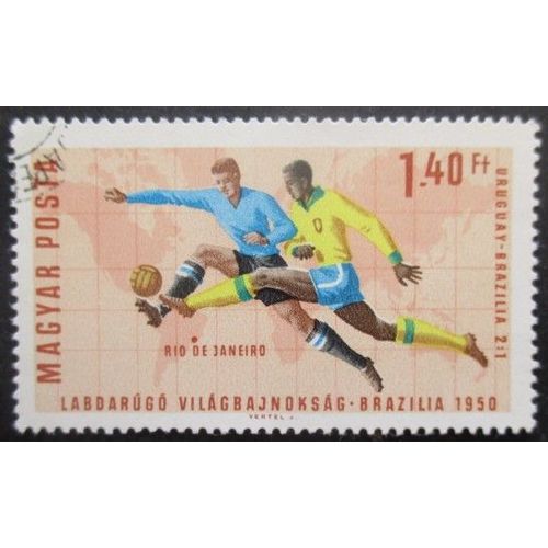 Hongrie N°1836 Coupe Du Monde De Football Angleterre 1966 Oblitéré