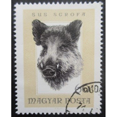Hongrie N°1844 Trophée De Chasse Oblitéré