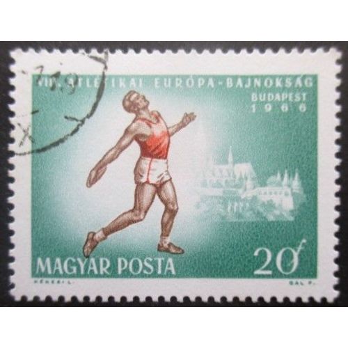 Hongrie N°1852 Athlétisme Oblitéré