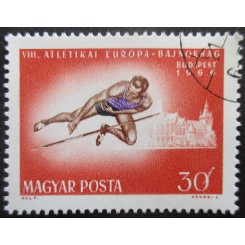 Hongrie N°1853 Athlétisme Oblitéré