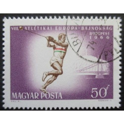 Hongrie N°1855 Athlétisme Oblitéré