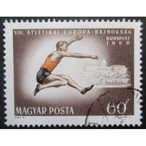 Hongrie N°1856 Athlétisme Oblitéré