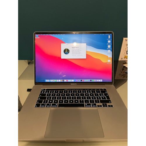 Apple MacBook Pro 2019 - 16" Intel core i7 - Ram 16 Go - DD 500 Go