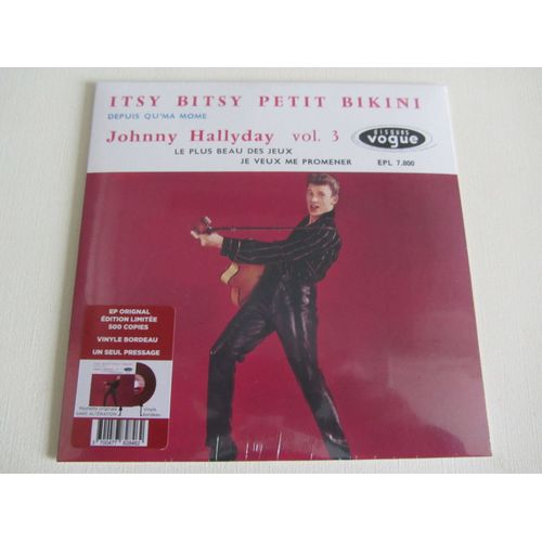 Itsy Bitsy Petit Bikini - Depuis Qu'ma Mome - Le Plus Beau Des Jeux - Je Veux Me Promener (Vinyle Bordeaux À Tirage Très Limité 500ex.)